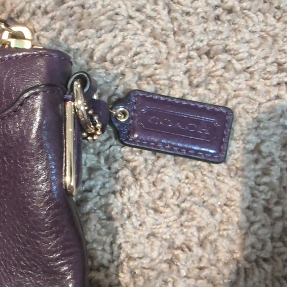 Coach Deep Purple Crossbody Bag - Picture 3 of 5
